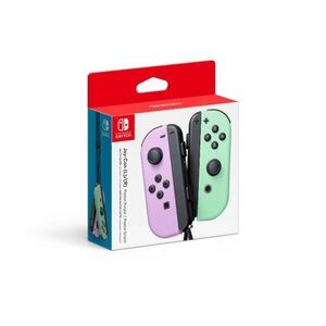 Nintendo Switch Joy-Con L/R Controllers - Pastel Purple and Green NEW